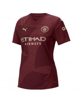 Billige Manchester City Tredjedrakt Dame 2024-25 Kortermet